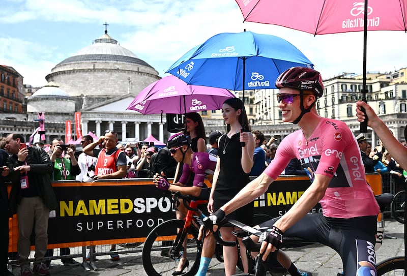 Leknessund Giro tappa 6 partenza