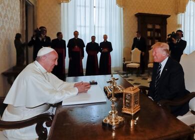 Vaticano, Donald Trump incontra Papa Francesco 2