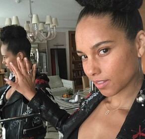 Miley Cyrus e Alicia Keys, sexy senza trucco 4