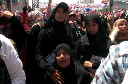 Egitto, la piazza pro-Morsi 1
