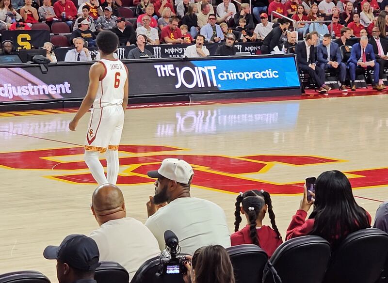 LeBron Bronny James USC 2023
