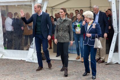 I duchi di Cambridge in visita alla contea di Cumbria, nel nord-ovest dell'Inghilterra  8