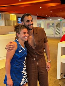 Mengoni con Paolini, Pellegrini con Serena Williams: le foto virali dalle Olimpiadi 2