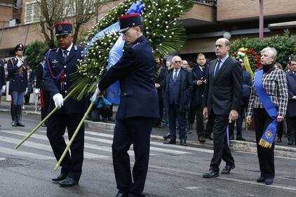 Il Presidente Giuseppe Conte alla commemorazione della strage di via Fano  7