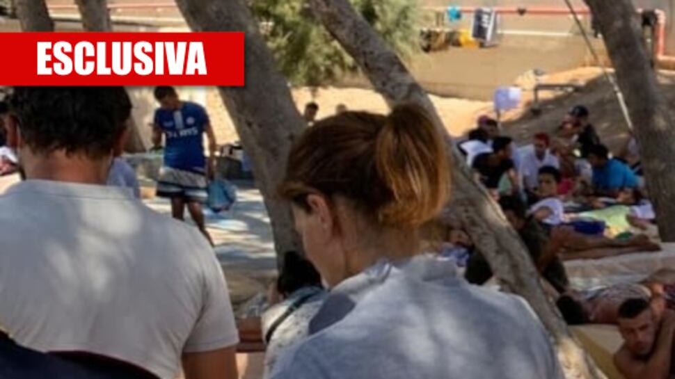 Il virus circola tra i migranti: blitz in elicottero per trasferirli