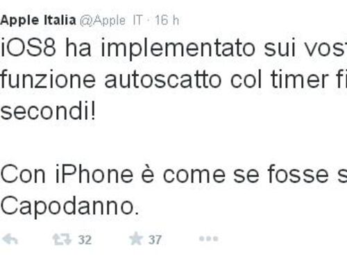 Il finto account Apple Italia che prende in giro i clienti