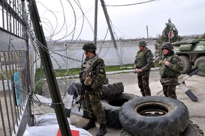 Nella base ucraina che resiste ai russi 1