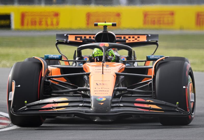 F1 Canada FP2 Norris