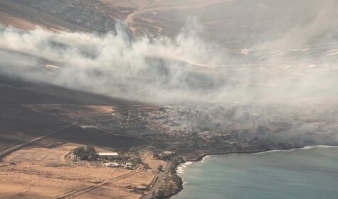 La devastazione degli incendi alle Hawaii, cosa resta dell'isola di Maui 1
