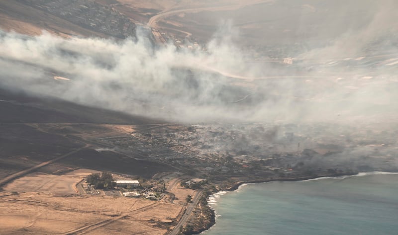 La devastazione degli incendi alle Hawaii, cosa resta dell'isola di Maui 1