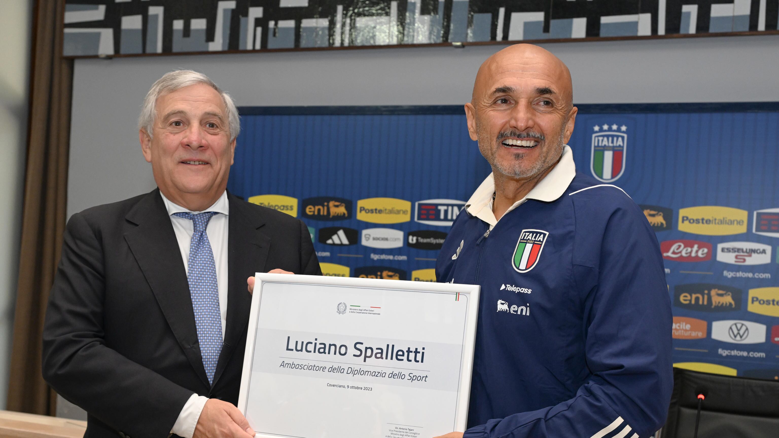 Spalletti ambasciatore: "L'azzurro stia a cuore a tutti"