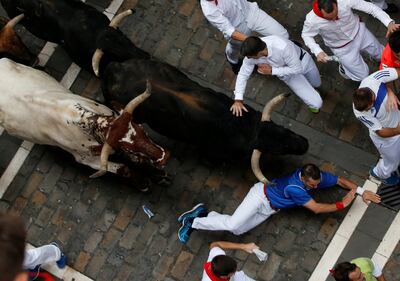 Festival di San Firmino a Pamplona: diversi feriti tra gli spettatori 18
