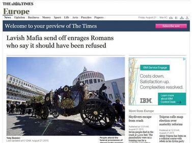 Casamonica, i titoli della stampa estera 12