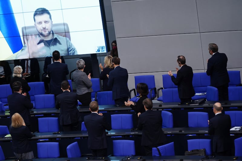 Zelensky al Bundestag