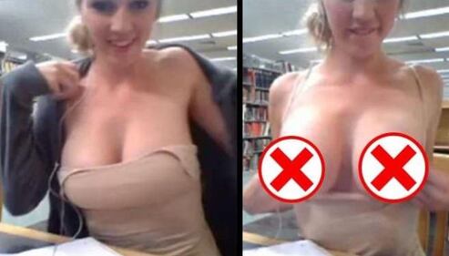 Gira un porno in biblioteca e viene arrestata 6