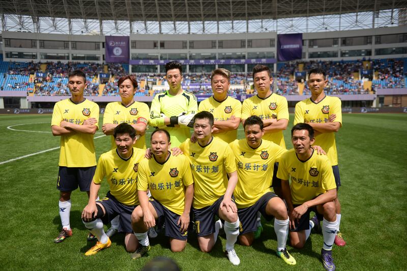 Il "Legend team" italiano porta il calcio in Cina 17