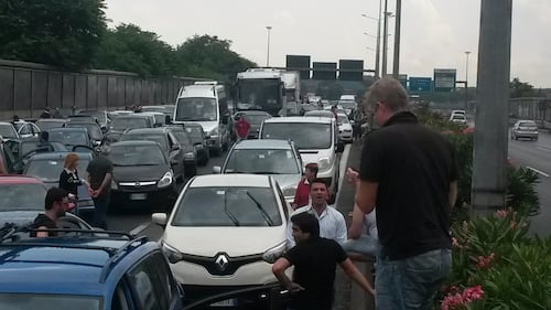 Un nubifragio manda in tilt la Capitale 2