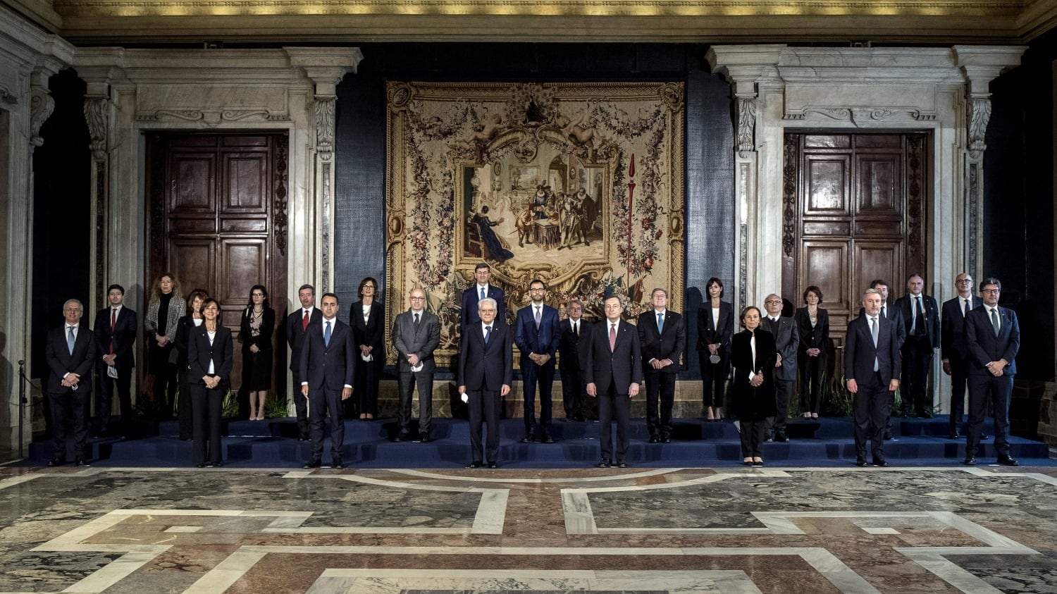 Il giuramento, poi il primo Cdm: così inizia il governo Draghi