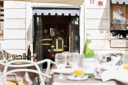 Esplosione al bar Ciampini in Piazza San Lorenzo in Lucina 1