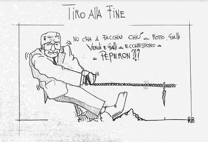 La vignetta del giorno: il tiro alla fine di Mattarella 1