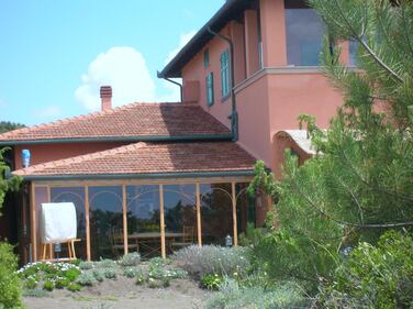 Grillo mascherato nella villa al mare 3