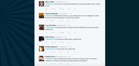 Dario Franceschini contestato su Twitter 10
