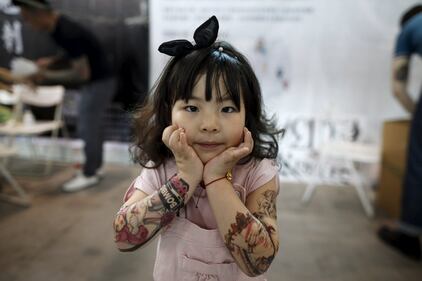 La festa internazionale del tatuaggio a Shangai 4