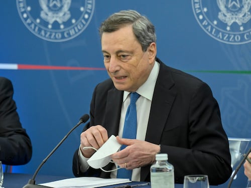 Draghi: "Da Lavrov parole oscene, comizio senza contraddittorio"