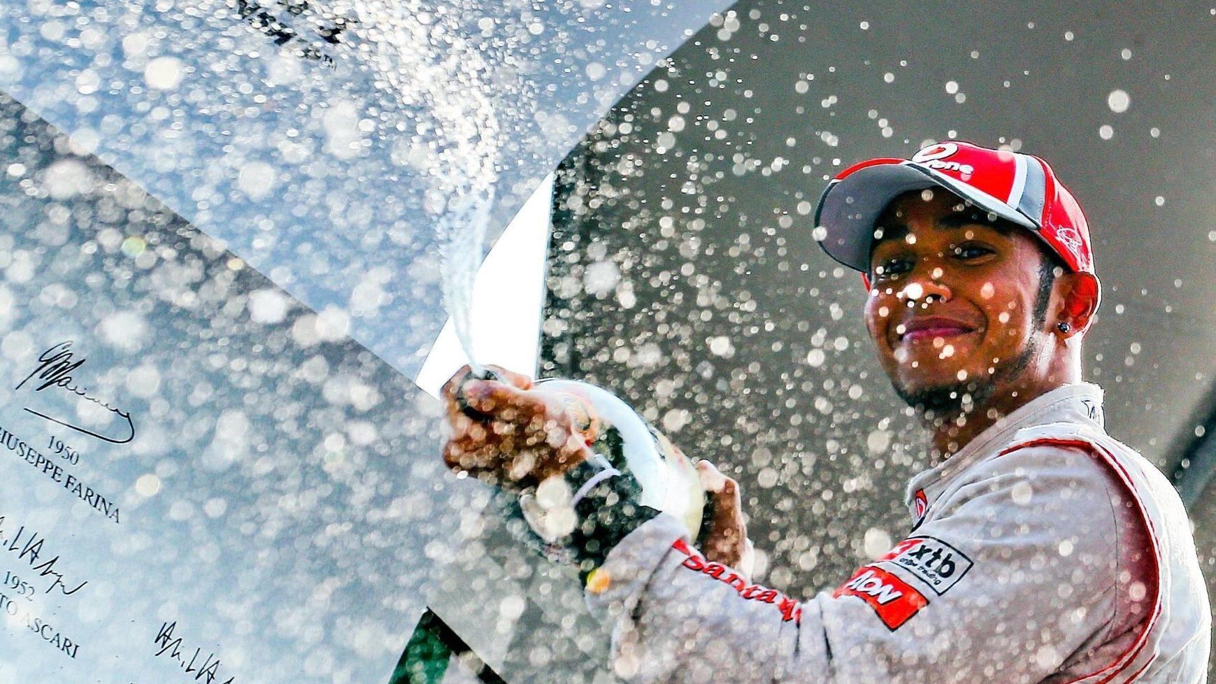 Hamilton da mondiale «Che brividi vincere qui»