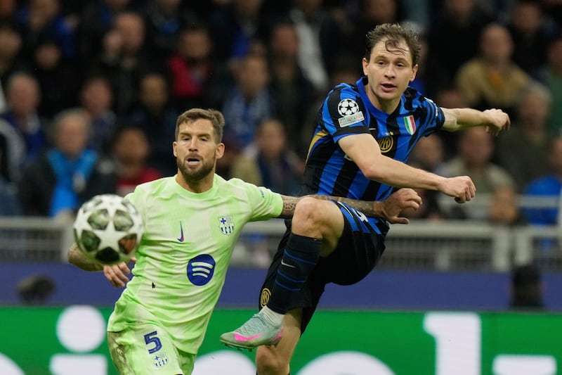 Inter Barcellona Barella