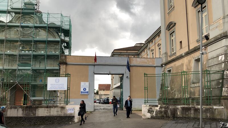 Gli spazi del Tribunale Napoli Nord 1