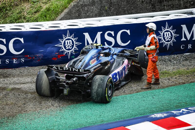 Gasly incidente F1 Suzuka FP2
