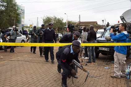 Nairobi, forze di sicurezza in azione 3