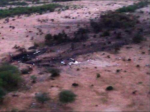 Aereo caduto in Mali: ecco le prime immagini