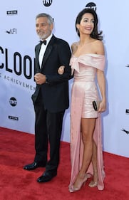 George Clooney e Amal Alamuddin innamorati al gala del cinema 14