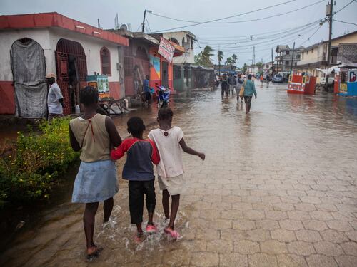 Non c'è pace per Haiti. Dopo il terremoto la tempesta tropicale