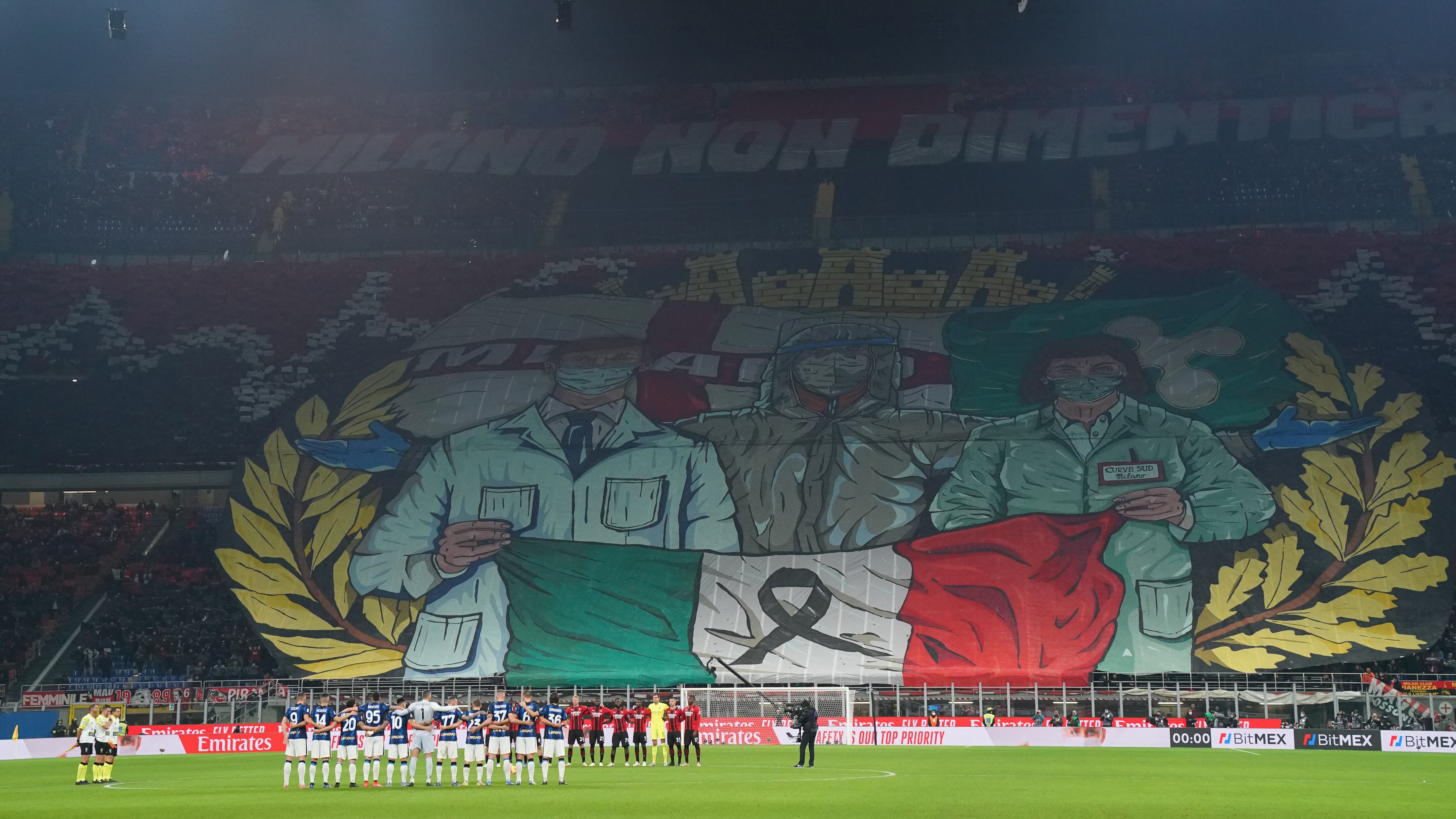 Quello striscione dei rossoneri fa bene all'essere umano