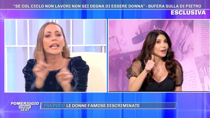 Scontro tra Karina Cascella e Carmen Di Pietro: "Ignorante"
