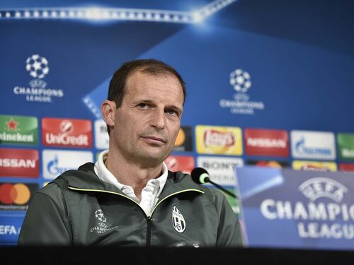 Allegri: "Non rinuncio ai quattro in attacco"