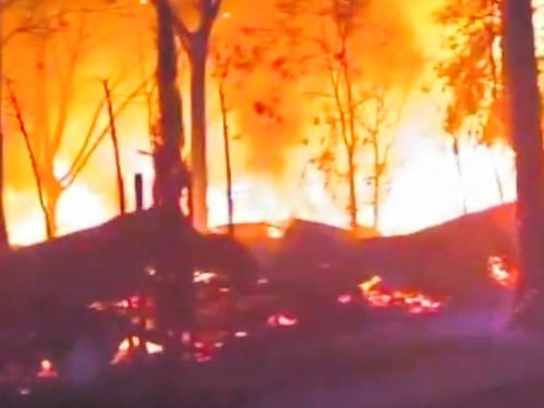 Lago di Garda, maxi incendio nel camping: diversi feriti