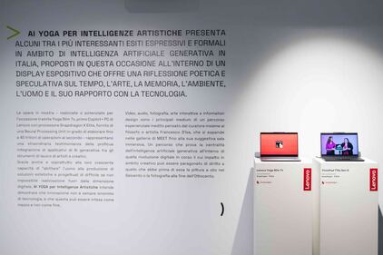 “AI Yoga per Intelligenze Artistiche” l'arte con il supporto dell'AI 2
