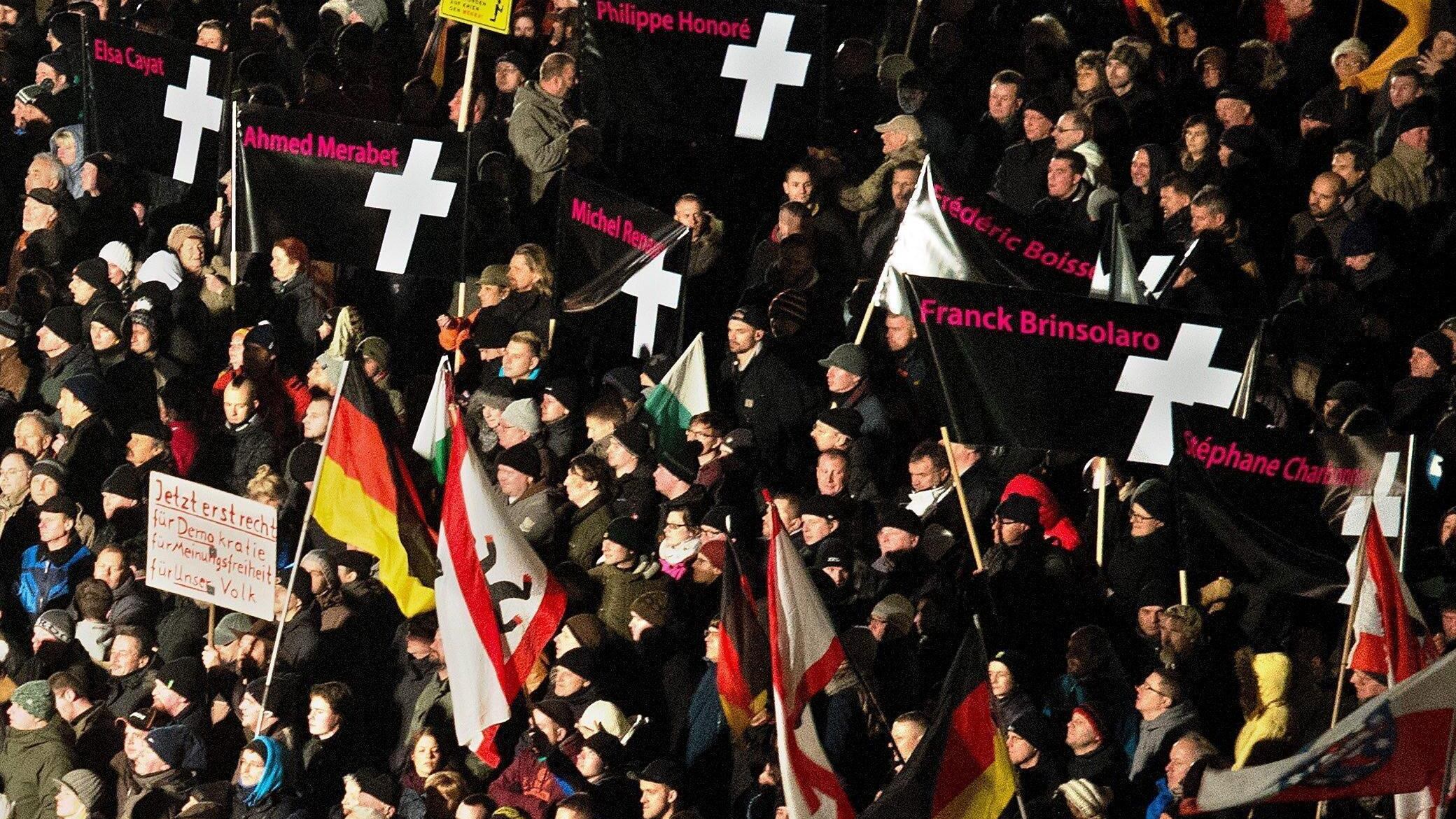 Le manifestazioni anti-islam di Pegida sbarcano nel Regno Unito