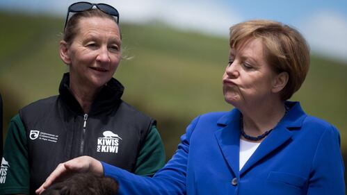 La Merkel (e un kiwi) in Nuova Zelanda 6