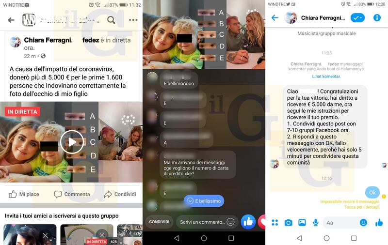 Ferragnez truffa