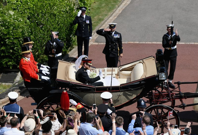 Royal Wedding: il giro in carrozza di Harry e Meghan 13