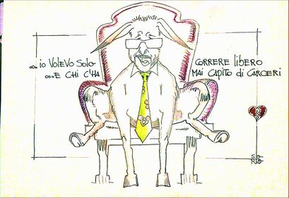 La vignetta del giorno: confessioni di Ciuchino Bonafede 1