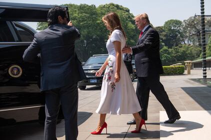 Melania Trump in Giappone, le foto 10