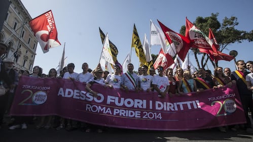 Il gay pride a Roma 3