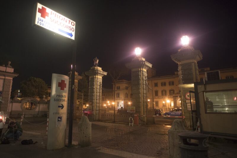 L'ospedale San Camillo di Roma dove è ricoverato Napolitano 9