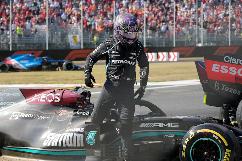 Il terribile incidente tra Hamilton e Verstappen al Gp di Monza 12